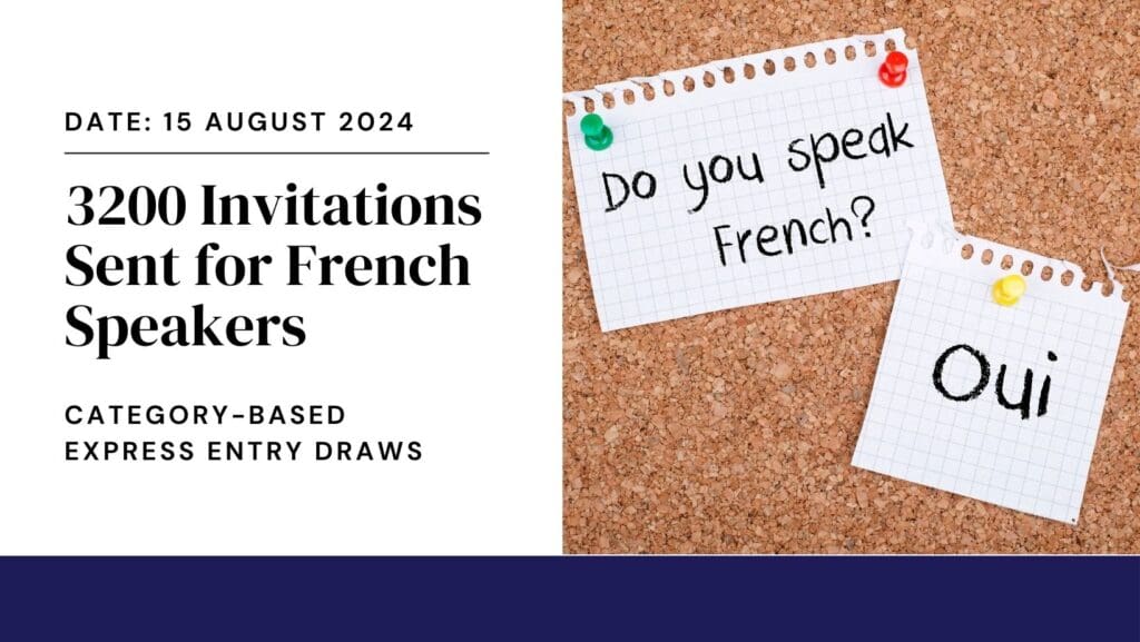 express entry draw for french speaker